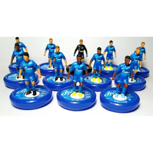 Subbuteo Andrew Table Soccer Zenit St Petersburg 2020-21 on WSB Professional bases